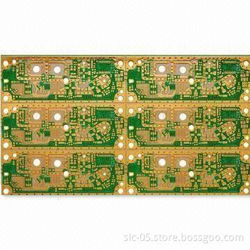Multilayer PCBs, for 6-layer rigid and FR-4 Tg170 base material, with chem Ni/Au